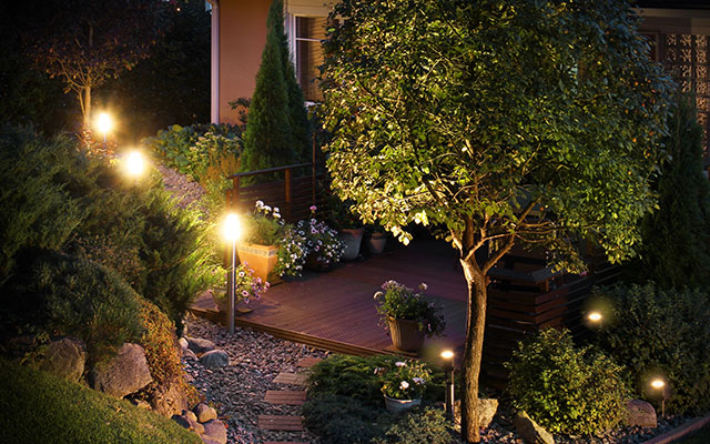 Permanent Outdoor Lighting Service